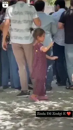 Cute baby dance