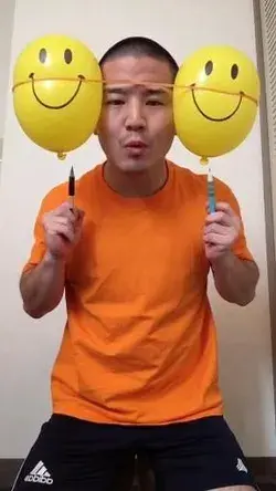 Balloon challenge with Junya Legend