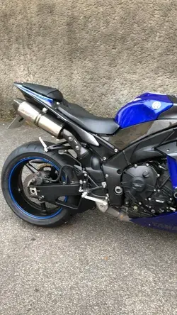 Yzf r 1 blue