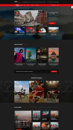 Video Blog  Personal Vlog, Video WordPress Theme | Vividly