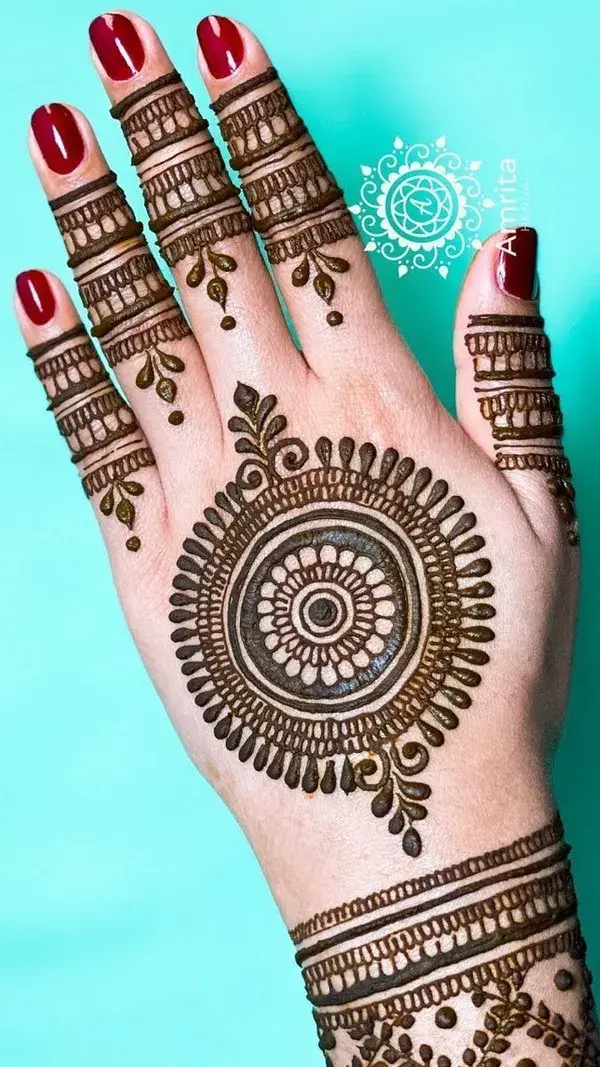 Top 151+ Arabic Mehndi Designs