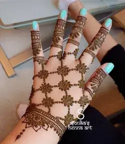 Party simple Mehndi designs