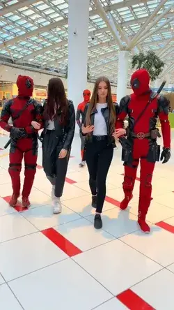 Spiderman Deadpool In Real Life