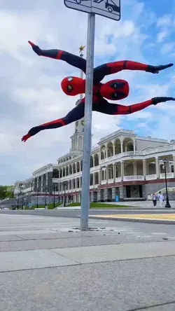 Spiderman Deadpool In Real Life