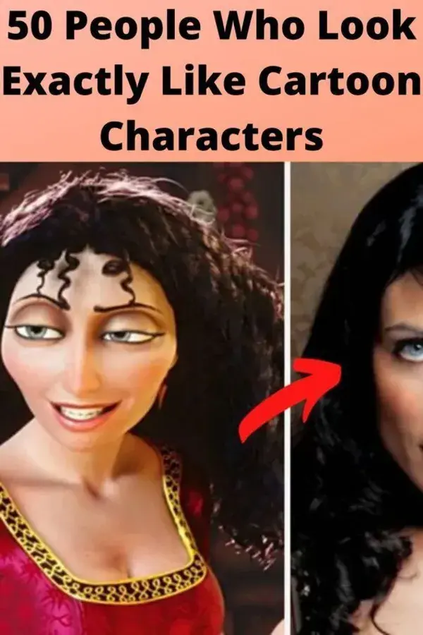 50 People Who Look Exactly Like Cartoon Characters