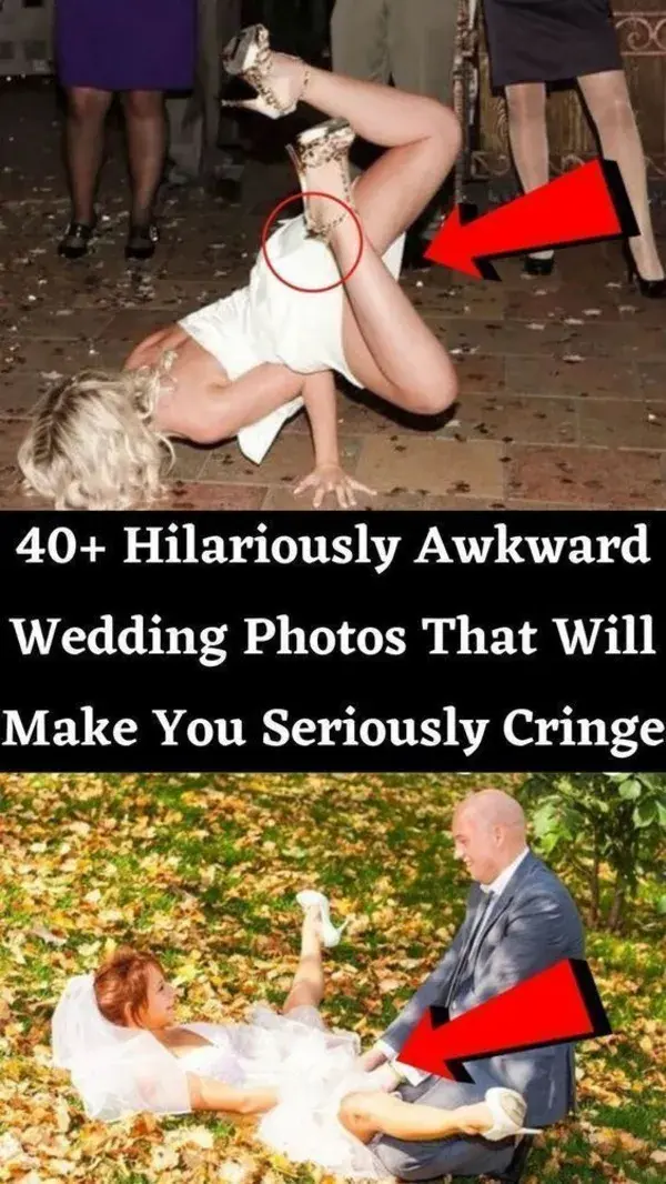 Hilariously Awkward Wedding Photos That Will Make Anyone Seriously Cringe