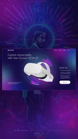 #webdesign #designinspiration #designideas #cyberpunk #sci-fi #futuristic #moodboard #дизайн