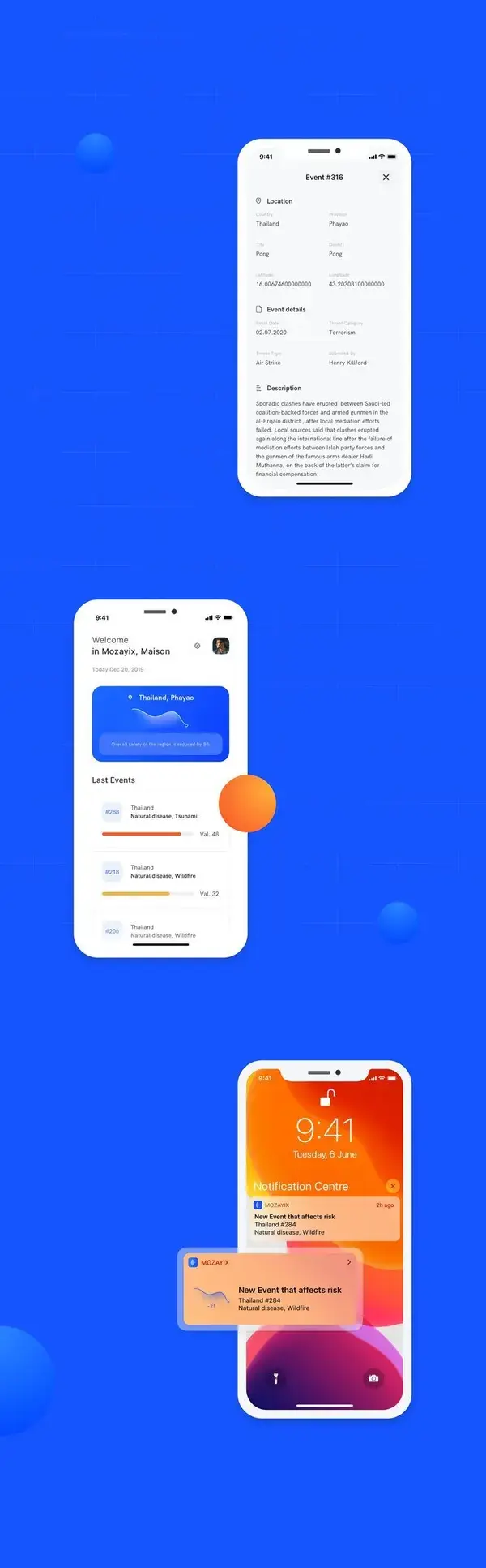 UI/UX design for a feature-rich mobile app