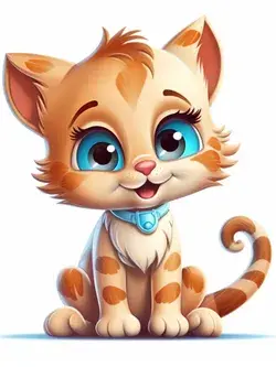 Cute cat clipart