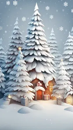 HD phone background - Christmas series