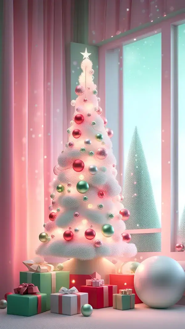 HD background wallpaper  - Christmas tree