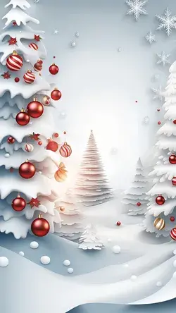 HD phone background - Christmas series