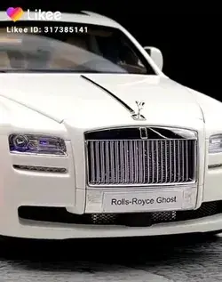 White 1:18 Rolls Royce