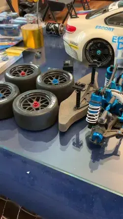 Falken GT3 RSR Tamiya TRF RC car