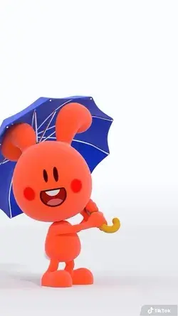 Funny bunny’☔️🐰