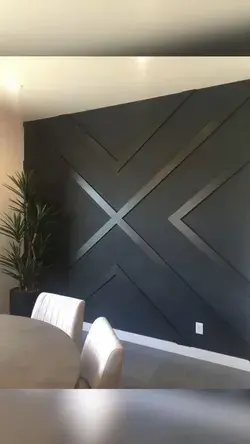 Black Accent Wall