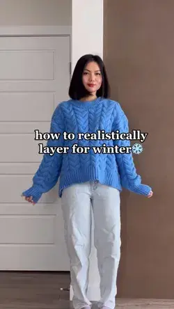 Layer for winter| Winter outfit idea| warm outfit idea| winter gift guide| winter sweater| Winter