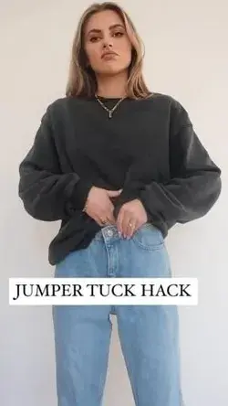 easy jumper tuck!