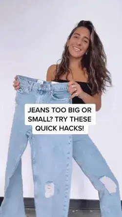 Here are some jean hacks
