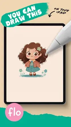 Cute Storybook Character Drawing