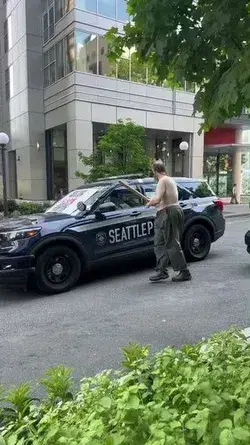 Just another day in downtown Seattle