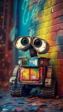 wall-e disney colorful