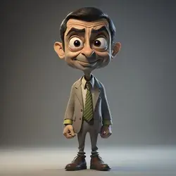 Check #out this awesome cartoon of Mr. Bean! 😍👌