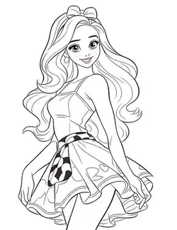 47 Barbie Coloring Pages For Kids And Adults - Our Mindful Life