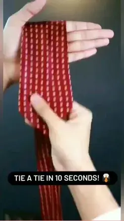 tie the tie...