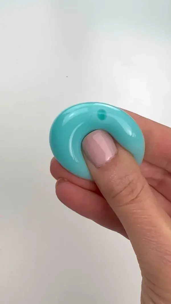 Sky Blue Bubble 🫧  • • #nanotape #bubble #asmr #sensory #mypbandj