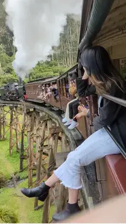 Travel back in time on Australia's oldest Steam Train!