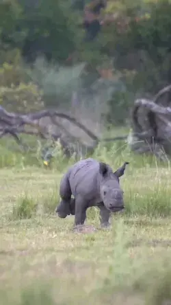 Beautiful Baby Rhino. 👶👶