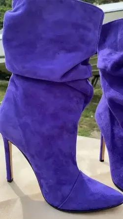Kylie 💜 violet shoes