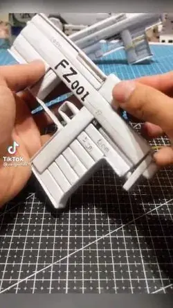 DIY Origami Gun