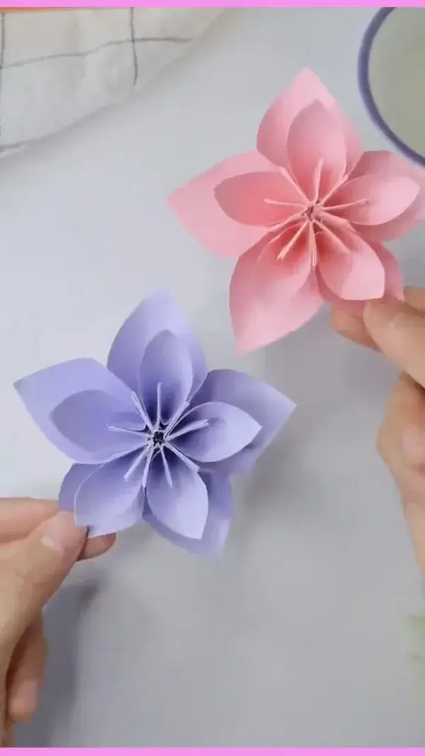 Simple Flowers Crafts Making Instructions and Ideas