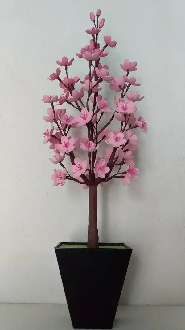 Flores de cerezo de foamy (goma eva)