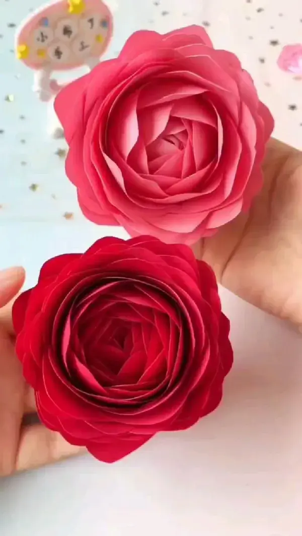 amazing paper rose🌹🌹🌹♥️