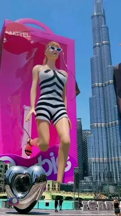 Giant Barbie Doll In Dubai   2023