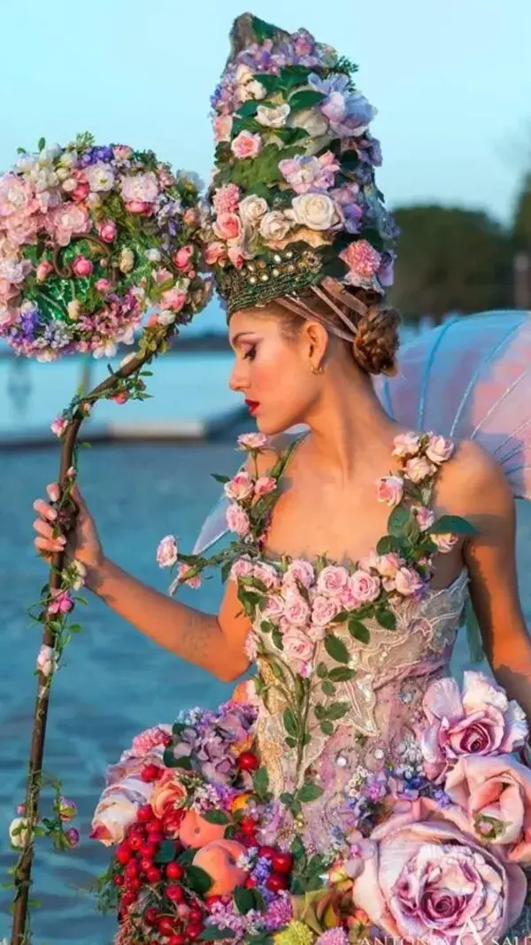 Floral effect 🌺🌷🌺🌷🌸💗#floralfashion #amazing #beautifuldresses