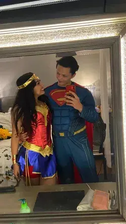 Halloween couple costume