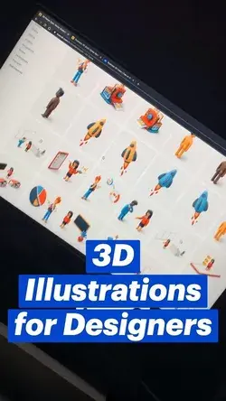 3D Illustrations for Designers | Graphic design lessons, Learning graphic design, Graphic design tips