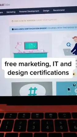 Free Marketing Design Certifications
