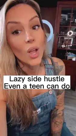 Lazy side hustle even a teen can do