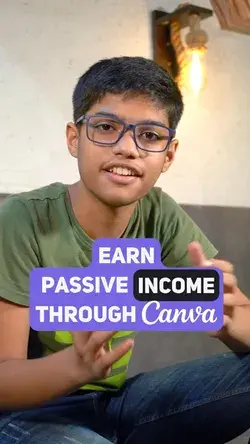 Earn passive income through Canva.