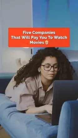 Companies that will pay you to watch Movies | Follow for more side hustles