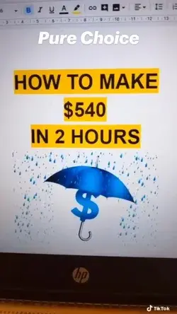 How to make $540 in TWO hours