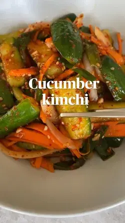 How to make cucumber kimchi || Cookbook ||