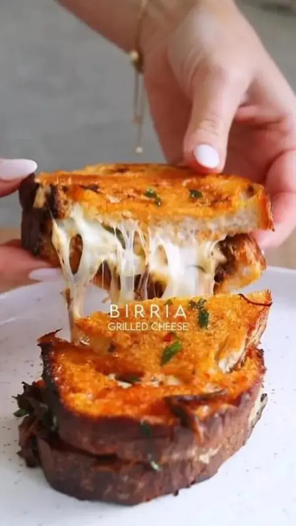 BIRRIA GRILLED CHEESE!