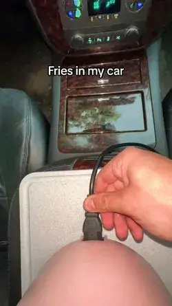 FRIES IN CAR