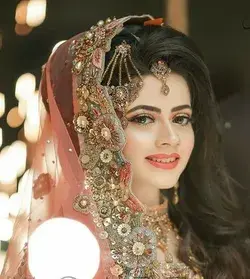 Gorgeous bridal makeup look 
